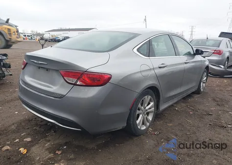 2015 Chrysler 200 Limited from USA, damaged, VIN 1C3CCCAB5FN751181